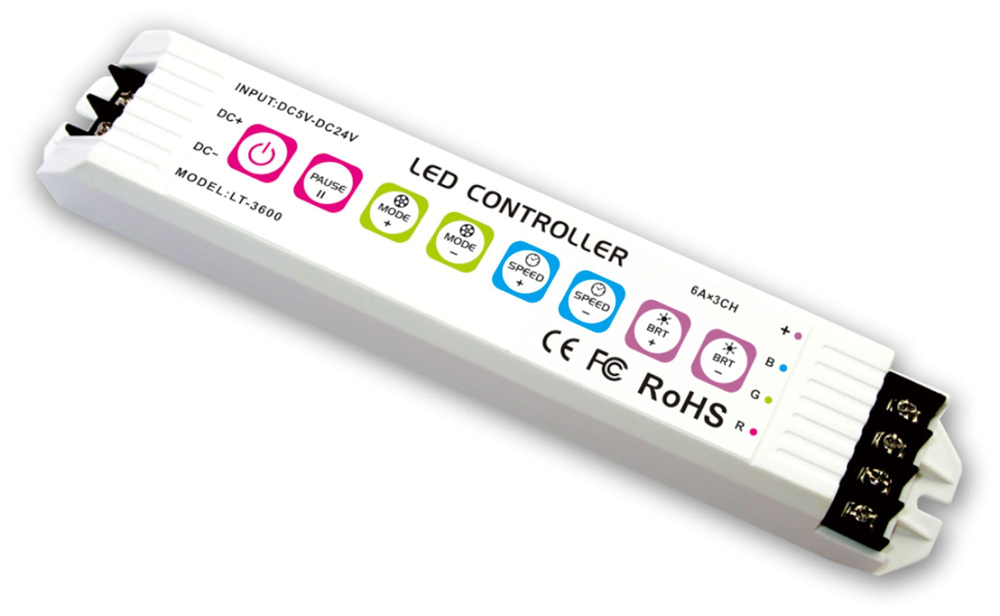 RGB Controller Controllers LTECH DMX / RGB / WWCW RGB Controller Controllers LTECH DMX / RGB / WWCW